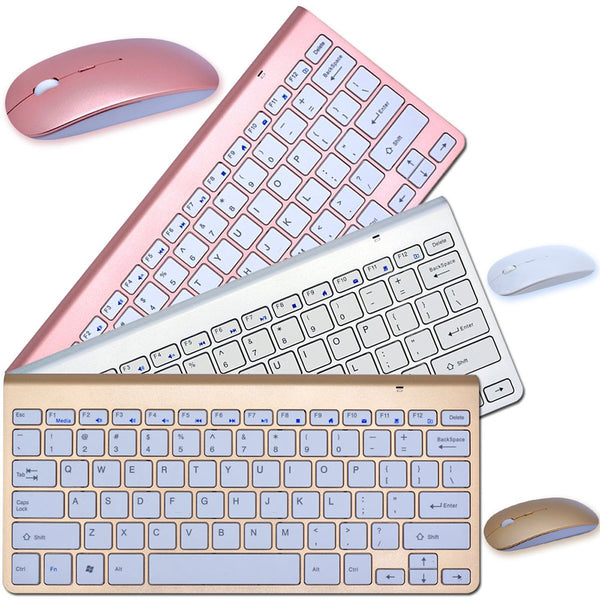 2.4G wireless keyboard and mouse combo set