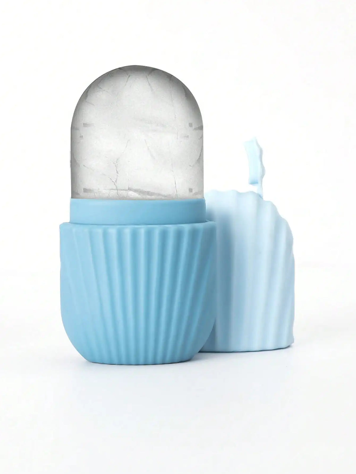 ChillGlow Facial Ice Roller — Cooling De-Puffing Face Massager
