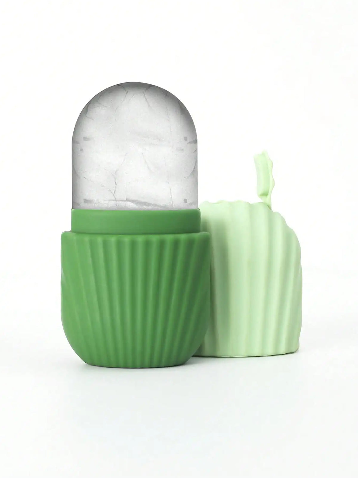 ChillGlow Facial Ice Roller — Cooling De-Puffing Face Massager