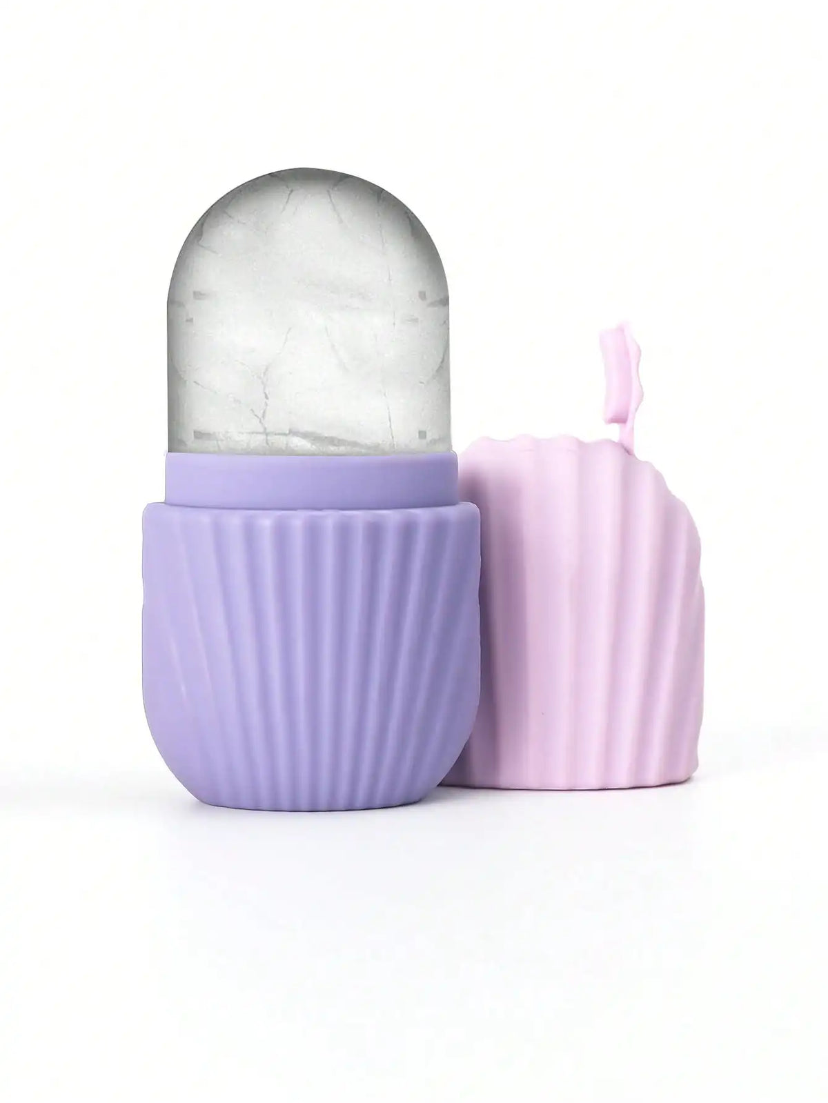 ChillGlow Facial Ice Roller — Cooling De-Puffing Face Massager